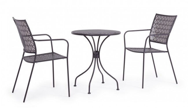 4x Sedia C-Br Lizette Antracite