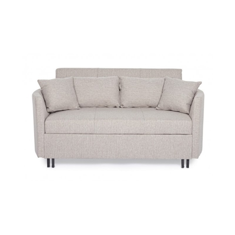 Divano letto due posti CLAYTON Beige 166x88x h84 cm