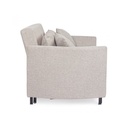 Divano letto due posti CLAYTON Beige 166x88x h84 cm