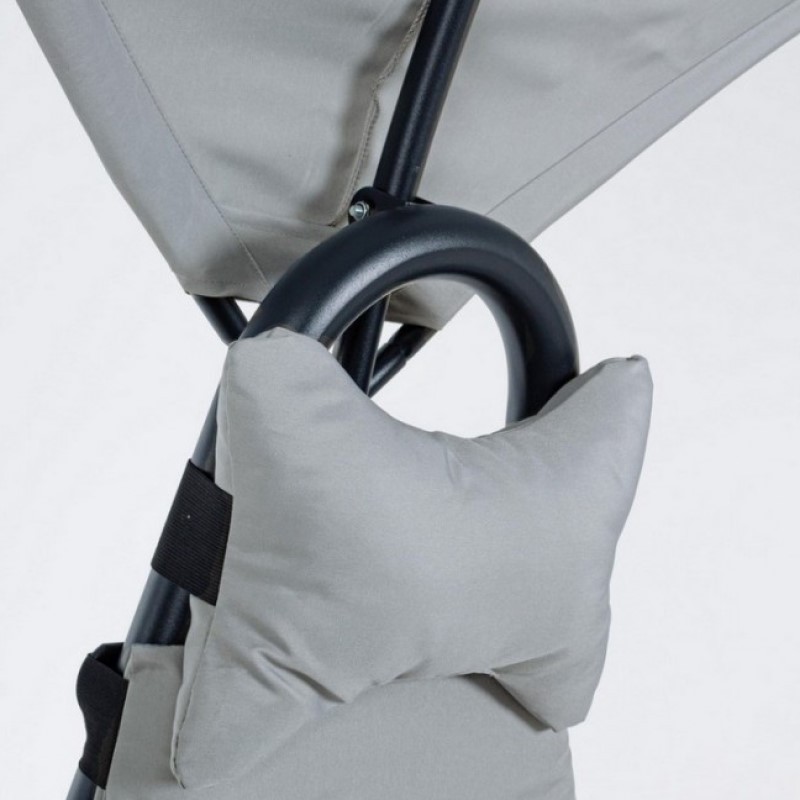 Dondolo Chaise Longue da esterno Baffin Antracite