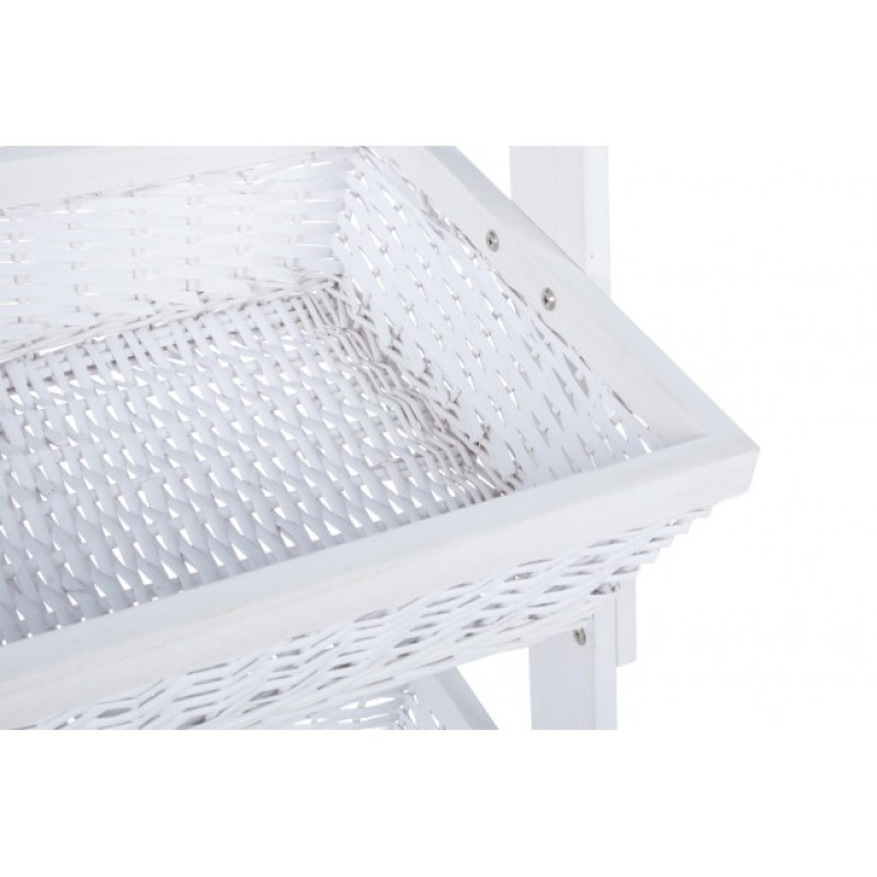 Espositore Darik 3 cesti SVAS Bianco 60x45x200h cm