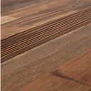 Espositore industriale con tetto e ruote D103X199h cm