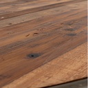 Espositore industriale con tetto e ruote D103X199h cm