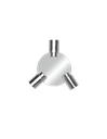 Faretto 3 Spot Orientabili Metallo Cromo Angelo Trio Lighting