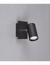Faretto Cilindro Spot GU10 Orientabile Marley Nero Trio Lighting