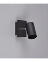 Faretto Cilindro Spot GU10 Orientabile Marley Nero Trio Lighting