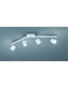 Faretto Da Soffitto 4 Led Orientabile Roubaix Bianco Trio Lighting