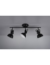Faretto Gina Nero Opaco 3 Spot L60 cm Trio Lighting