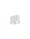 Faretto Soffitto 2 Spot GU10 Orientabili Cookie Bianco Trio Lighting