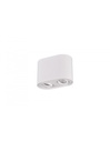 Faretto Soffitto 2 Spot GU10 Orientabili Cookie Bianco Trio Lighting