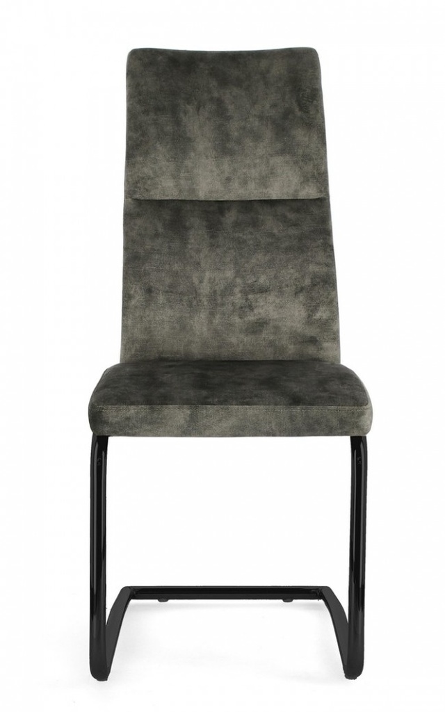 4x Sedia Thelma Velluto Verde