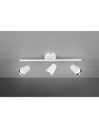 Faretto Toulouse Bianco 3 Spot Led L48 cm Trio Lighting