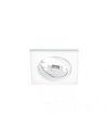 Faretto da Incasso Quadrato Jura 1xGU10 Bianco 8x8 cm Trio Lighting