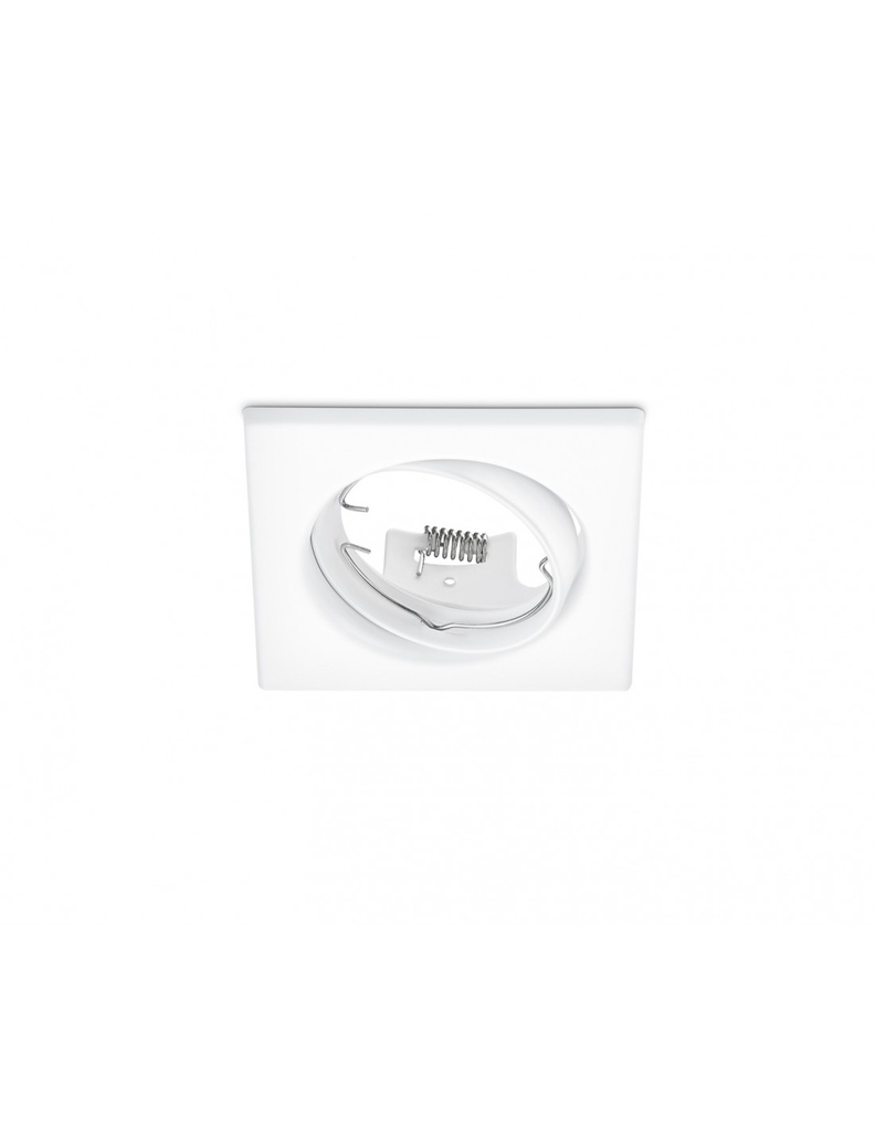 Faretto da Incasso Quadrato Jura 1xGU10 Bianco 8x8 cm Trio Lighting