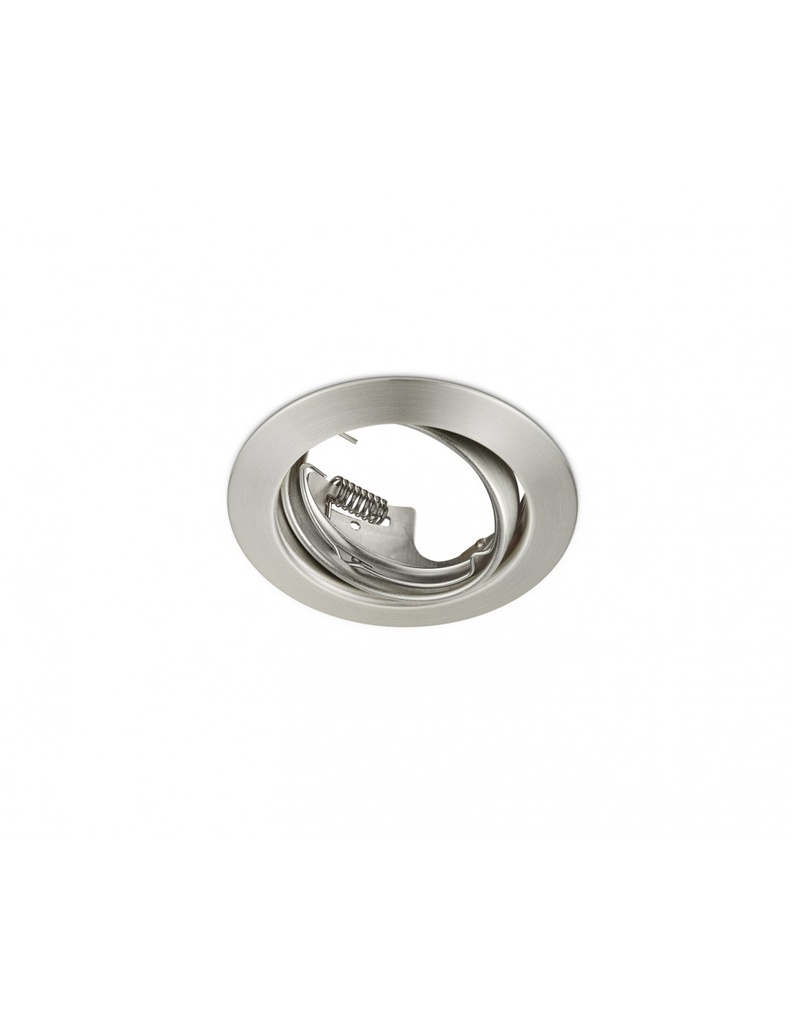 Faretto da Incasso Rotondo Jura 1xGU10 Nichel Ø8 cm Trio Lighting