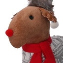 Fermaporta tessuto renna grigio cm 30x13h33