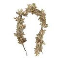 Champagne plastic garland cm120