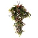 Green plastic garland cm26h68