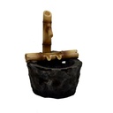 Fontana resina roccia e bambu' con Led