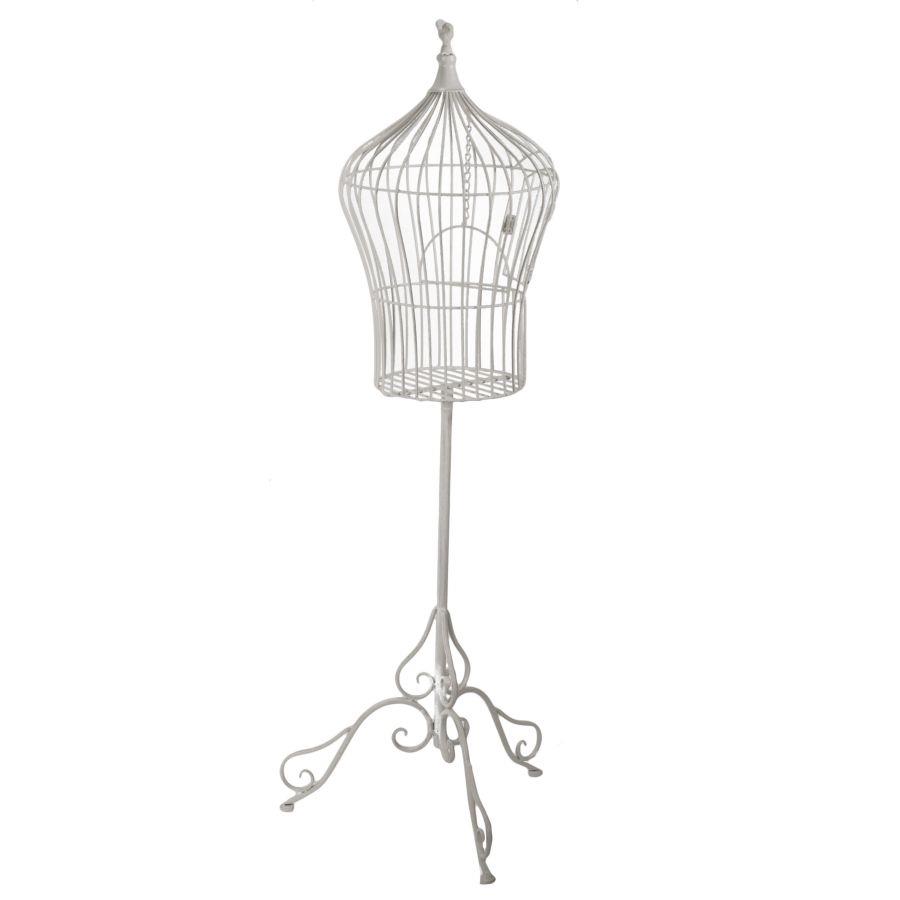 Cream metal cage cm29,5x29,5h114