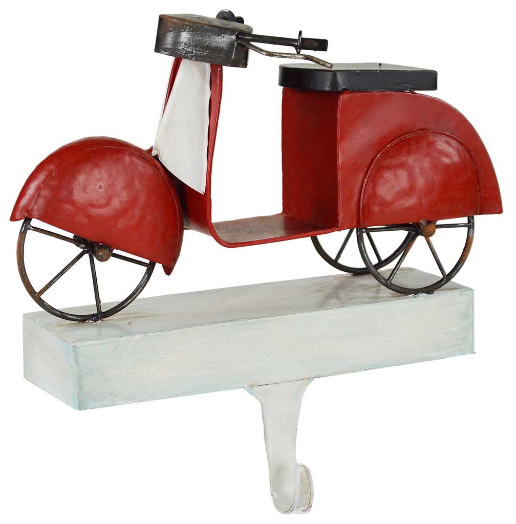 Gancio appendi calza con moto nbi-0522 cm. 32 x 13 h 31