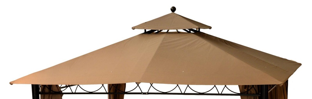 Gazebo ricambio tetto Texas 3x3 cm
