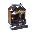Father's shop carousel with lights, music and movement cm17x15h23