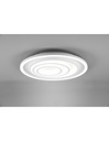Grande Plafoniera Circolare Moderna Led Dimmer Kagawa Bianco Trio Lighting