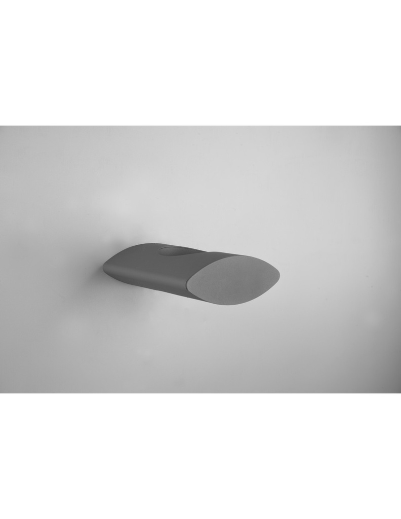 Lampada Applique IP54 Doppia Emissione Led Antracite Katun Trio Lighting