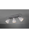 Lampada Calcestruzzo 3 Spot Orientabili Concrete Trio Lighting