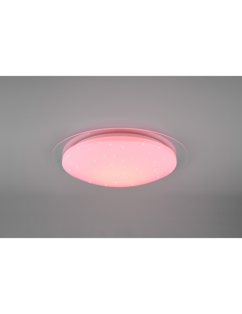 Lampada Da Soffitto Per Esterno Frodeno Bianca Effetto Stelle IP44 Trio Lighting