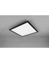Lampada Da Soffitto Quadrata Gamma Nero Led Multifunzione Trio Lighting