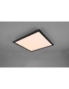 Lampada Da Soffitto Quadrata Gamma Nero Led Multifunzione Trio Lighting