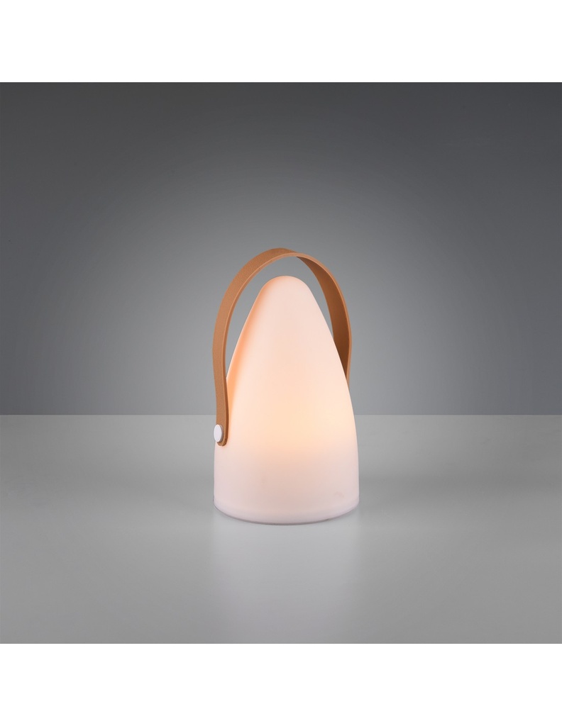 Lampada Da Tavolo Led Rgbw Haiti Bianco Ø13 cm IP44 Trio Lighting