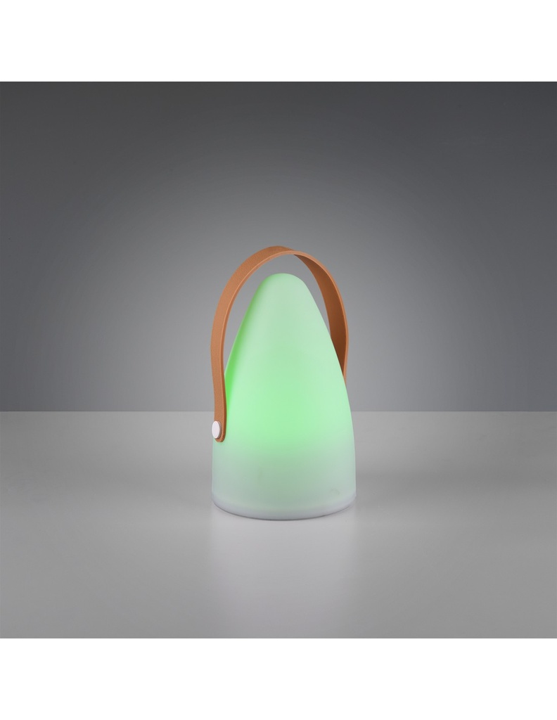 Lampada Da Tavolo Led Rgbw Haiti Bianco Ø13 cm IP44 Trio Lighting