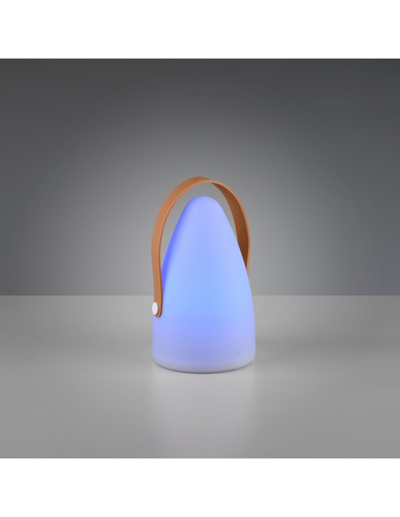 Lampada Da Tavolo Led Rgbw Haiti Bianco Ø13 cm IP44 Trio Lighting