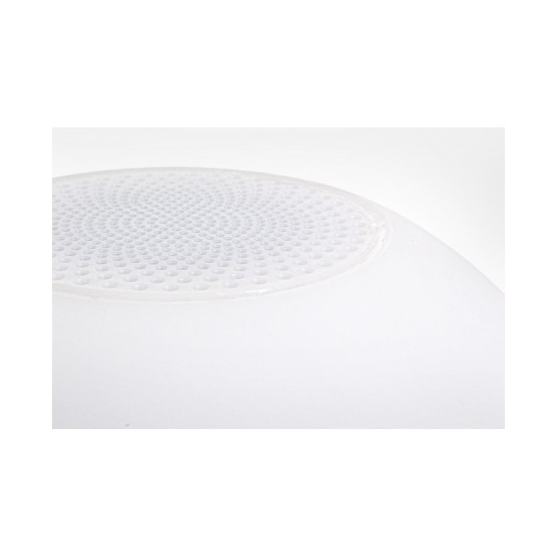 Lampada LED Speaker a sfera in Polietilene D25H25cm