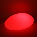 Lampada Led in plastica ricaricabile multicolor