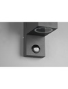 Lampada Parete Cubo Roya Antracite Sensore Movimento IP44 Trio Lighting