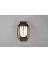 Lampada Parete Gabbia Ruggine 1xE27 Tuela IP44 Trio Lighting