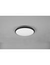 Lampada Rotonda Soffitto Parete Moderna Led Dimmer Limbus Nero Trio Lighting