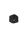 Lampada Soffitto 4 Spot GU10 Orientabili Cookie Cubo Nero Trio Lighting