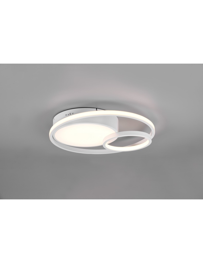 Lampada Soffitto Moderna Vuelta Bianco 3 Led Dimmer 28w Trio Lighting