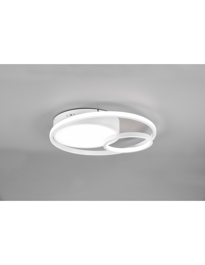 Lampada Soffitto Moderna Vuelta Bianco 3 Led Dimmer 28w Trio Lighting