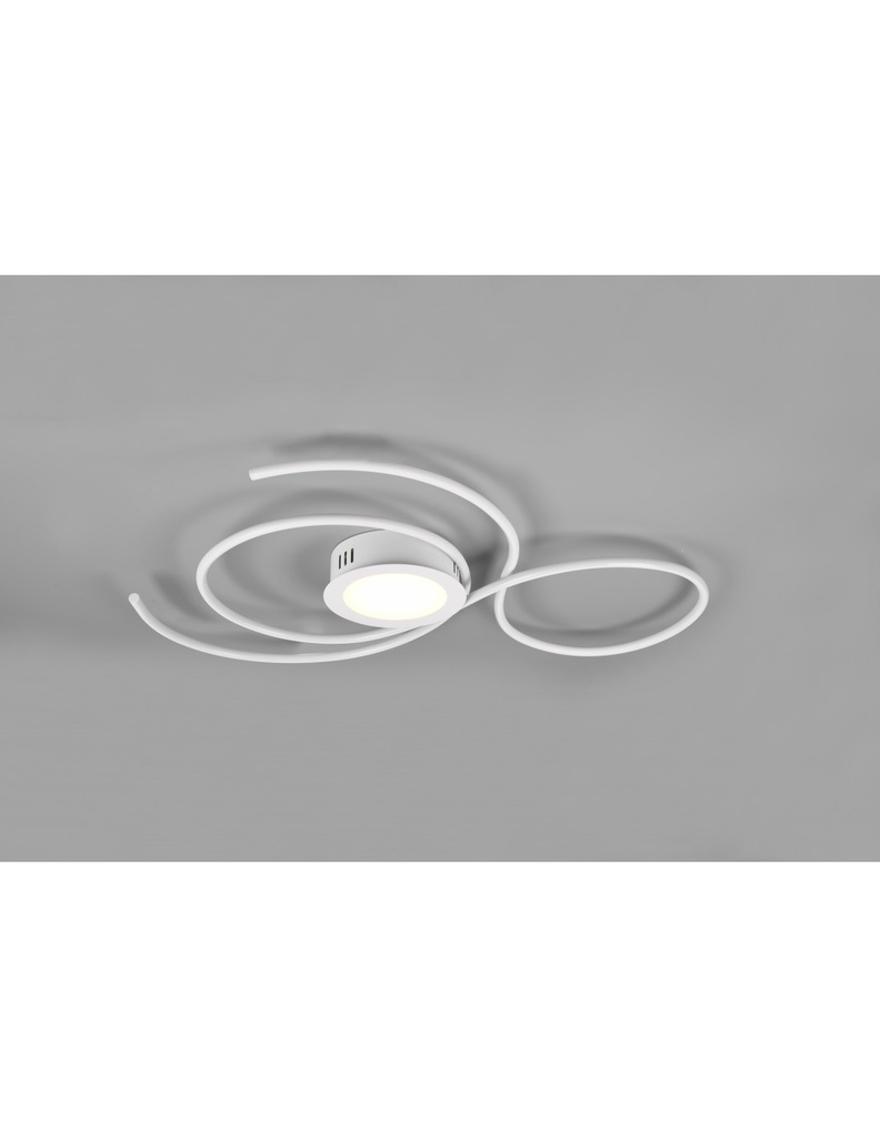 Lampada Soffitto Parete Moderna Led 48W Dimmer Jive Bianco Trio Lighting