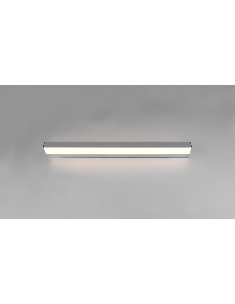 Lampada Specchio Bagno Cromo Doppia Emissione Led 13w Rocco IP44 Trio Lighting