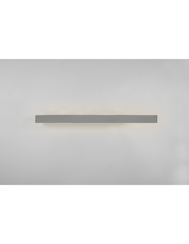 Lampada Specchio Bagno Cromo Doppia Emissione Led 13w Rocco IP44 Trio Lighting