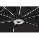 Lampada a LED per ombrellone diametro 15x h4,5 cm