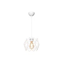 Lampada a sospensione Koza MDL4327 gabbia bianco