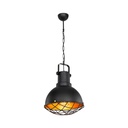 Lampada a sospensione Tonya ASZ1187 stile industriale nero